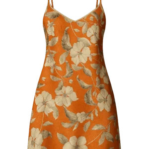 Nuisette Orange Florale