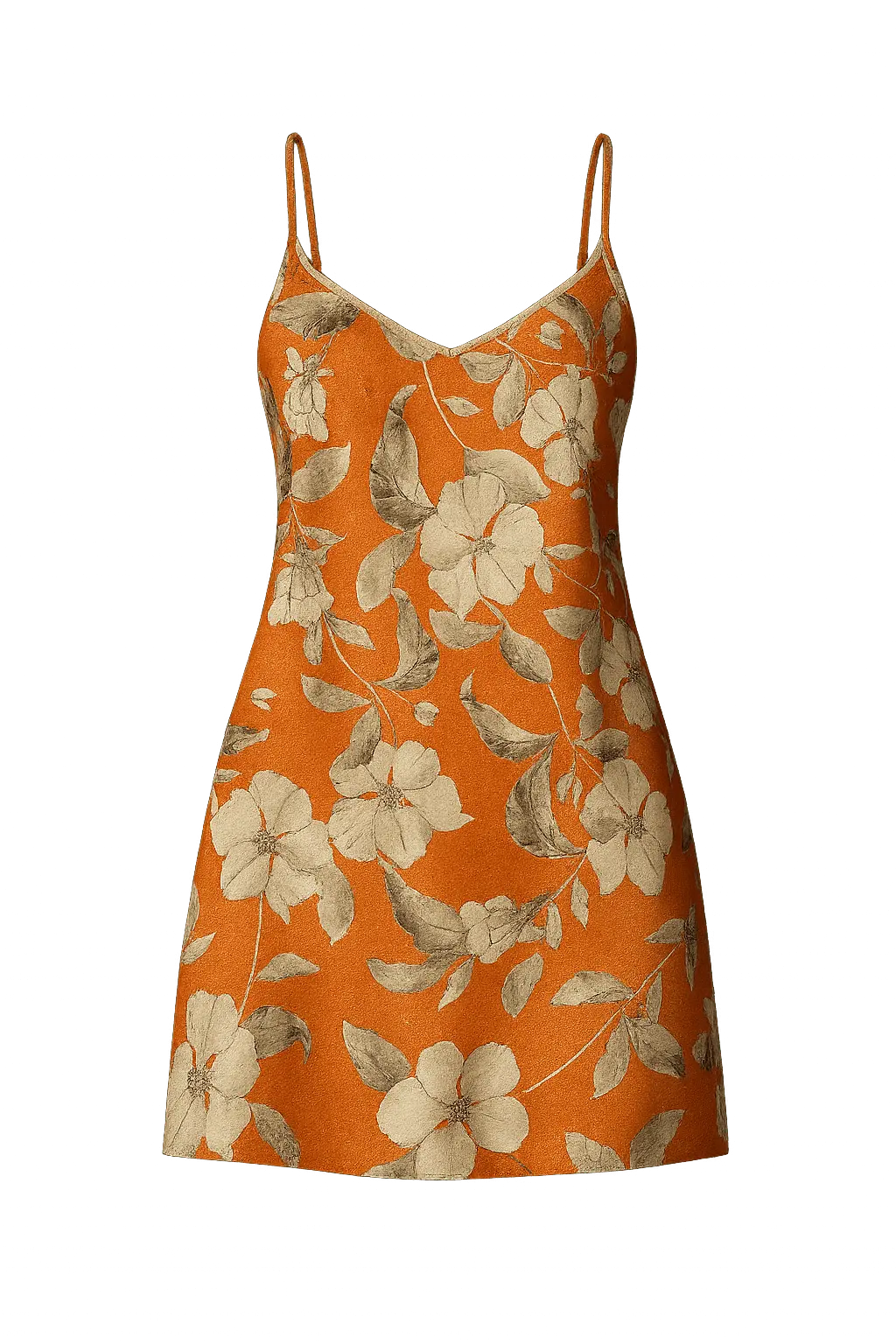 Nuisette Orange Florale