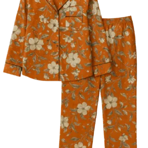 Pyjama Orange Floral