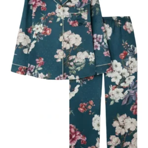 Pyjama &Eacute;meraude Floral