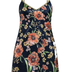 Nuisette Noire Florale